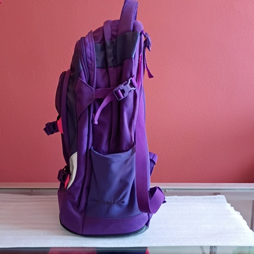 Satch Purple Backpack with Pink Accents - Picture 6 of 13